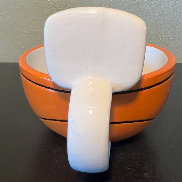 MAX'IS Creations Basketball Shaped Mug / Bowl w/ Attached Hoop & Backboard - Picture 5 of 9